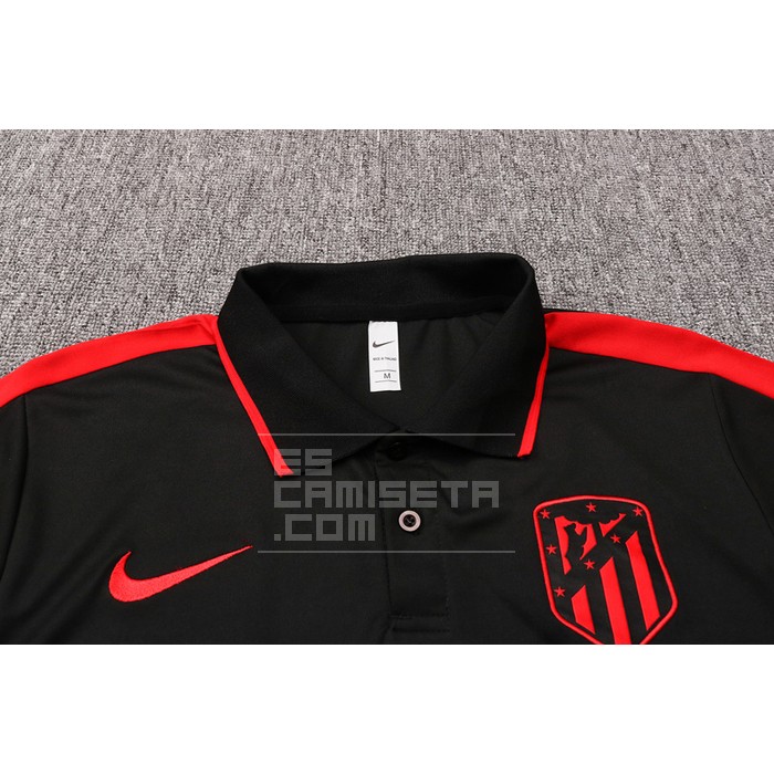 Camiseta Polo del Atletico Madrid 20/21 Negro - Haga un click en la imagen para cerrar